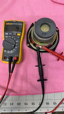 KLH Speaker Woofer  5 1/4''  Round  4 Ohm  130 Watts 130W0403 Works Sounds Great