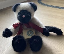 Boyds Bears Cat Purrsnicitty Snottycat W/Beans NWT Old Retired HTF