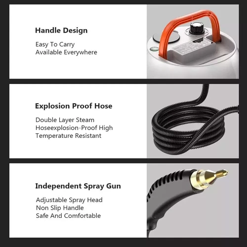 3800W Steam Cleaner Brush High Temperature Clean Pressure Steam Mechine AU Plug - Picture 14 of 17