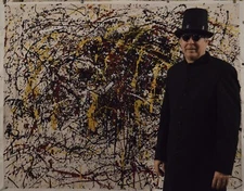 Jackson Pollock inspired ￼Painting, 72” X 56” Acrylic, Abstract, POP Art, Modern