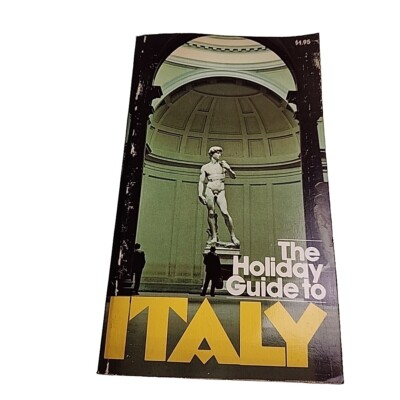 Holiday Guide to Italy Random House 1973 Paperback Book