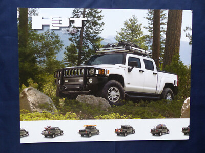 Hummer 2009 H3T Technical Specifications - US-Prospekt Brochure 2008 USA