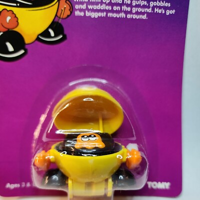 Vintage Pac Man New in Package Wind-up Toy - 1982 Tomy Corp. U27