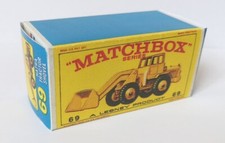 Matchbox RW #69b 1:64 Hatra Schaufelbagger Repro "E' Box Lesney Series-75 