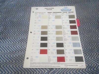 Maxima Color Chart