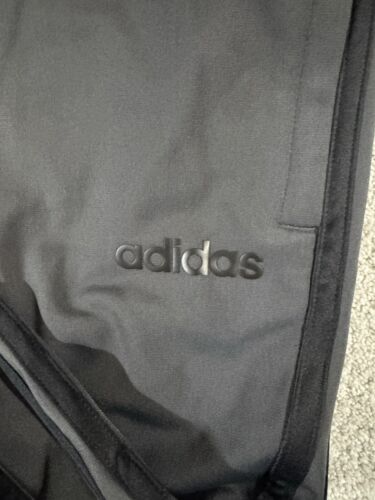Adidas Sweatpants Men’s XXL Grey Black Striped Y2K Jogger Taper Bottom - Picture 2 of 10