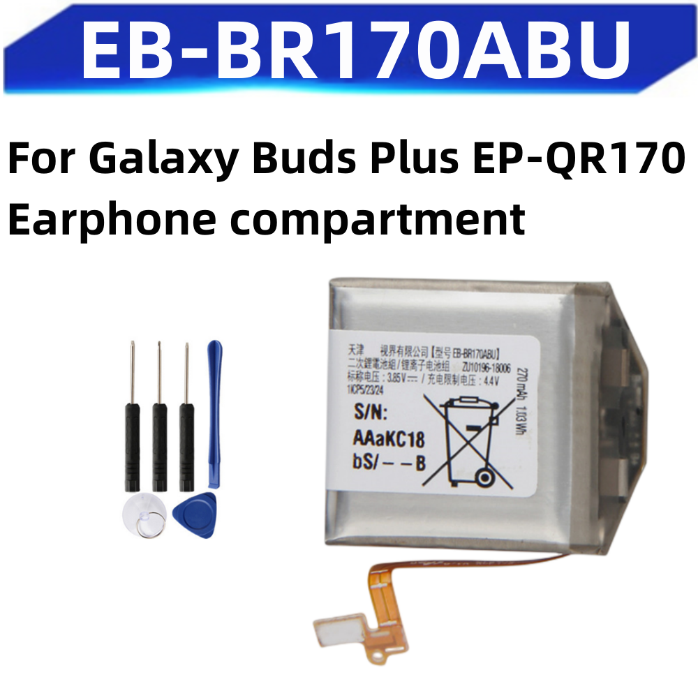 New Battery EB-BR170ABU For Samsung Galaxy Buds Buds+ EP-QR170 SM