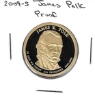 2009-S Presidential Dollar James K Polk Proof — photo from another recent sale