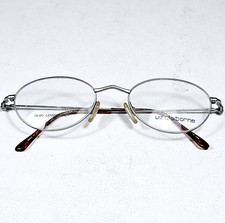 LIZ CLAIBORNE LC-154 Brush Gold Oval Woman's Eyeglass Frames 47-19-130 Italy