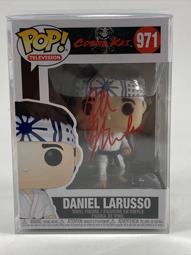 Funko Pop Daniel Larusso #971 Cobra Kai Ralph Macchio Signed JSA Certified