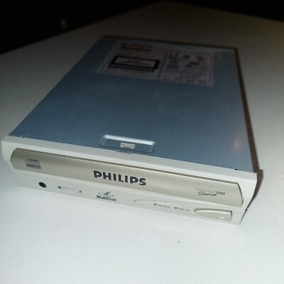 Vintage CD Brenner Phillips PCRW1208 CD-RW IDE 12x8x36 CDRW 1200 Series