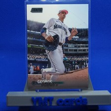 2023 Topps Stadium Club Black Foil - 242 George Kirby - Seattle Mariners