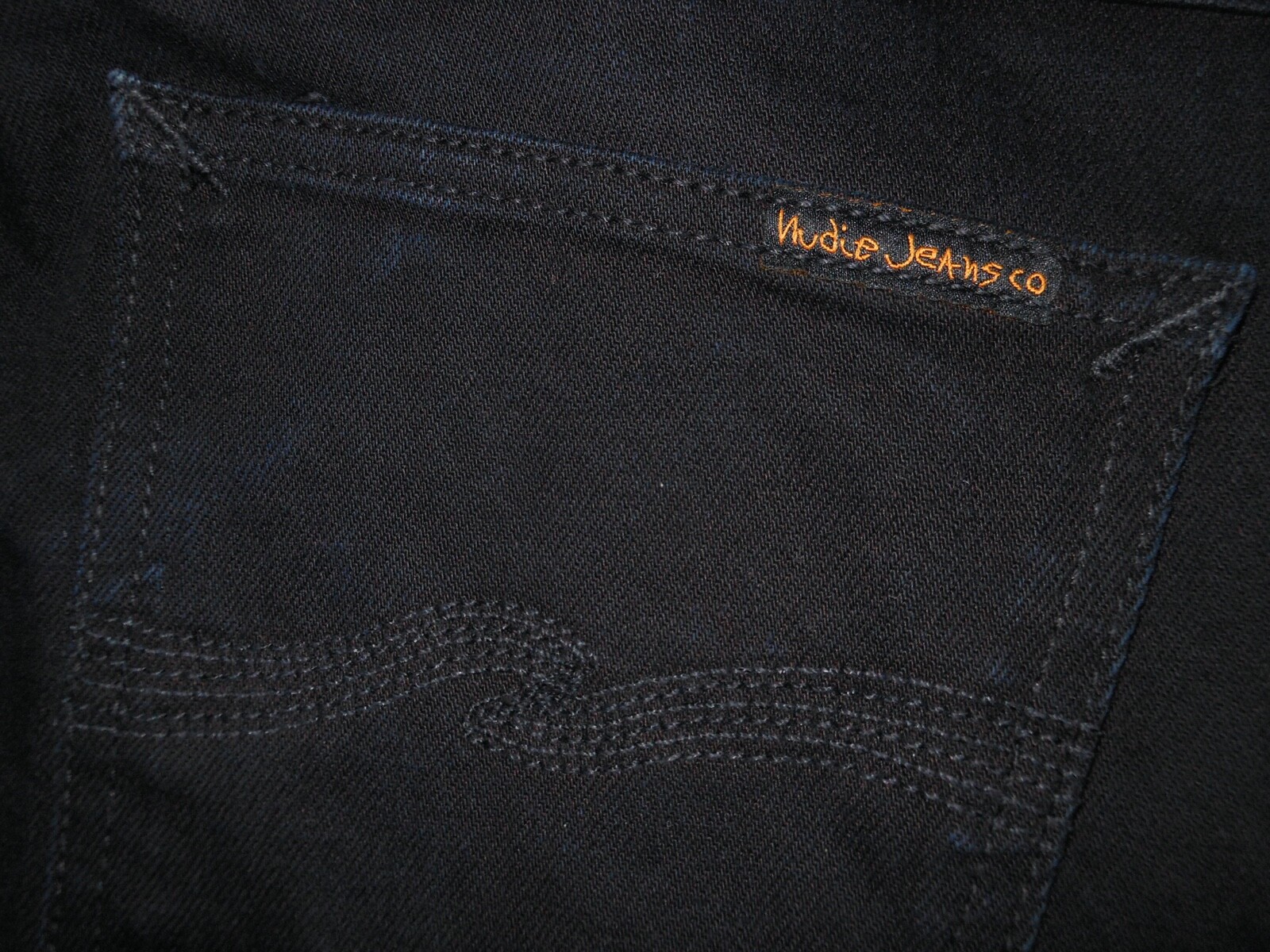 Mens Nudie Tape Ted NJ4194 Black Ring Organic Cotton … Gem