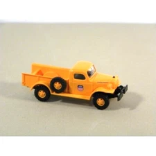 HO Busch UNION PACIFIC Railroad 1950's Dodge Power Wagon : 1/87 Model Truck