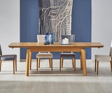 Eleganter Esstisch  Eichenfurnier + massiv  AUSZIEHBAR bis 250cm modern & edel