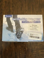 Sportneer Crampons- Ice & Snow traction 19 Spikes for Superior Grip Size Medium