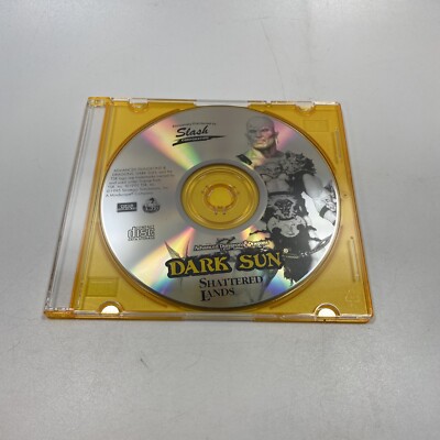 Advanced Dungeons and Dragons, Dark Sun Shattered Lands Computer PC CD software