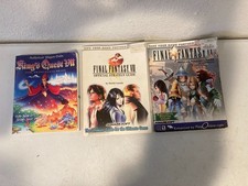 Lot of 3 Final Fantasy VIII  IX Official Strategy Guides BradyGames w Cards