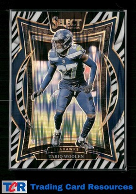 ザロック The Rock 22 PANINI SELECT WWE zebra 2024 Panini Select #95 Tariq Woolen Zebra Prizm Shock | eBay