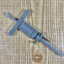 Vintage Brown & Sharpe No. 600 Vernier Depth Gauge USA Made Tools