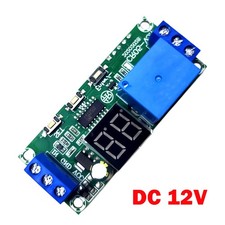1X DC12V Multifunction Digital Time Infinite Delay Switch Timer Relay Module HOT