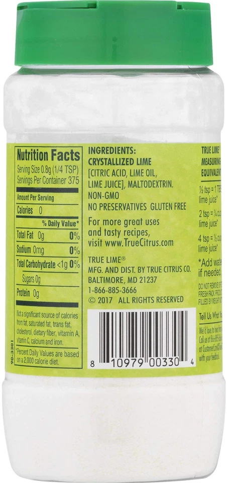 True Lemon Two Pack - Lemon Shaker and Lime Shaker - 10.6 oz - Image 3 of 4