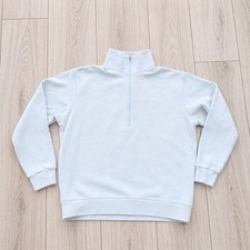 Lululemon Men’s Half Zip Sweatshirt Jumper XS UK XS Blue