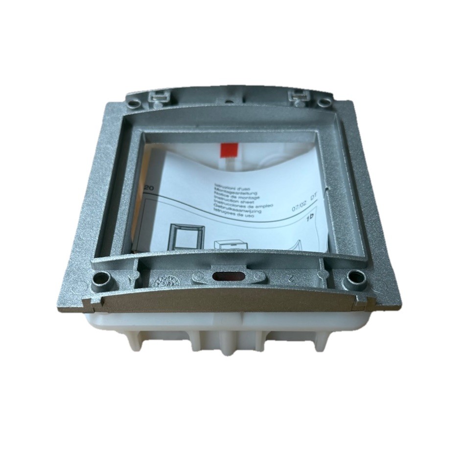 Bticino 331110 Terraneo Recessed Box with Frame 1-Module Sfera Classic