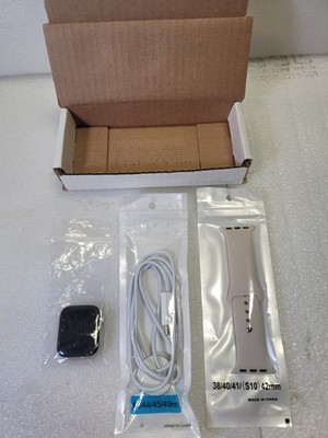 Apple Watch Series 7 41mm Aluminum Case with Sport Band - Starlight, GPS