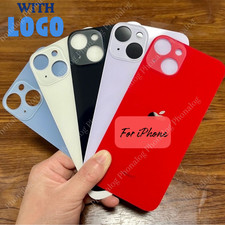 Back Glass replacement With Logo For iPhone 1...