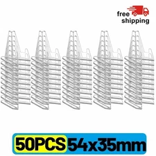 5-50X Clear Acrylic Trading Card Stand for Coins Sports Cards Display Holder