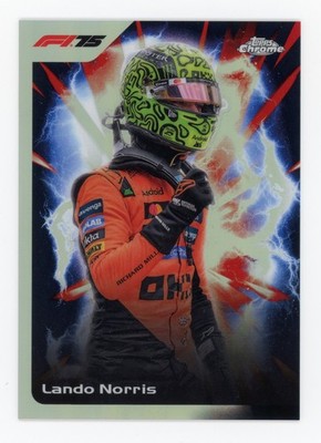 2025 Topps Chrome F1 Lando Norris Ultrasonic SSP #US-3 WTS