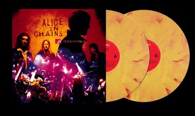 ALICE IN CHAINS Mtv Unplugged 2 lp Solar Flare Vinyl Vinyl