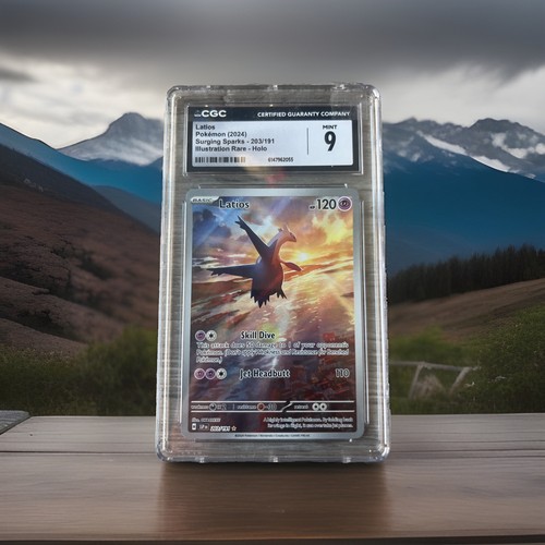 Latios graded CGC 9 for sale on eBay