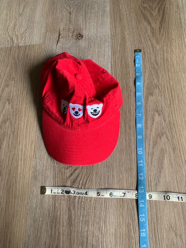 Baseball Cap Coca-Cola Brand Strapback Adjustable One Size Polar Bears Logo 