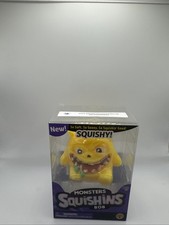 New Squishins Monster 3D Sensory Squishy Toy Bob Yellow Squeeze Tactile 3