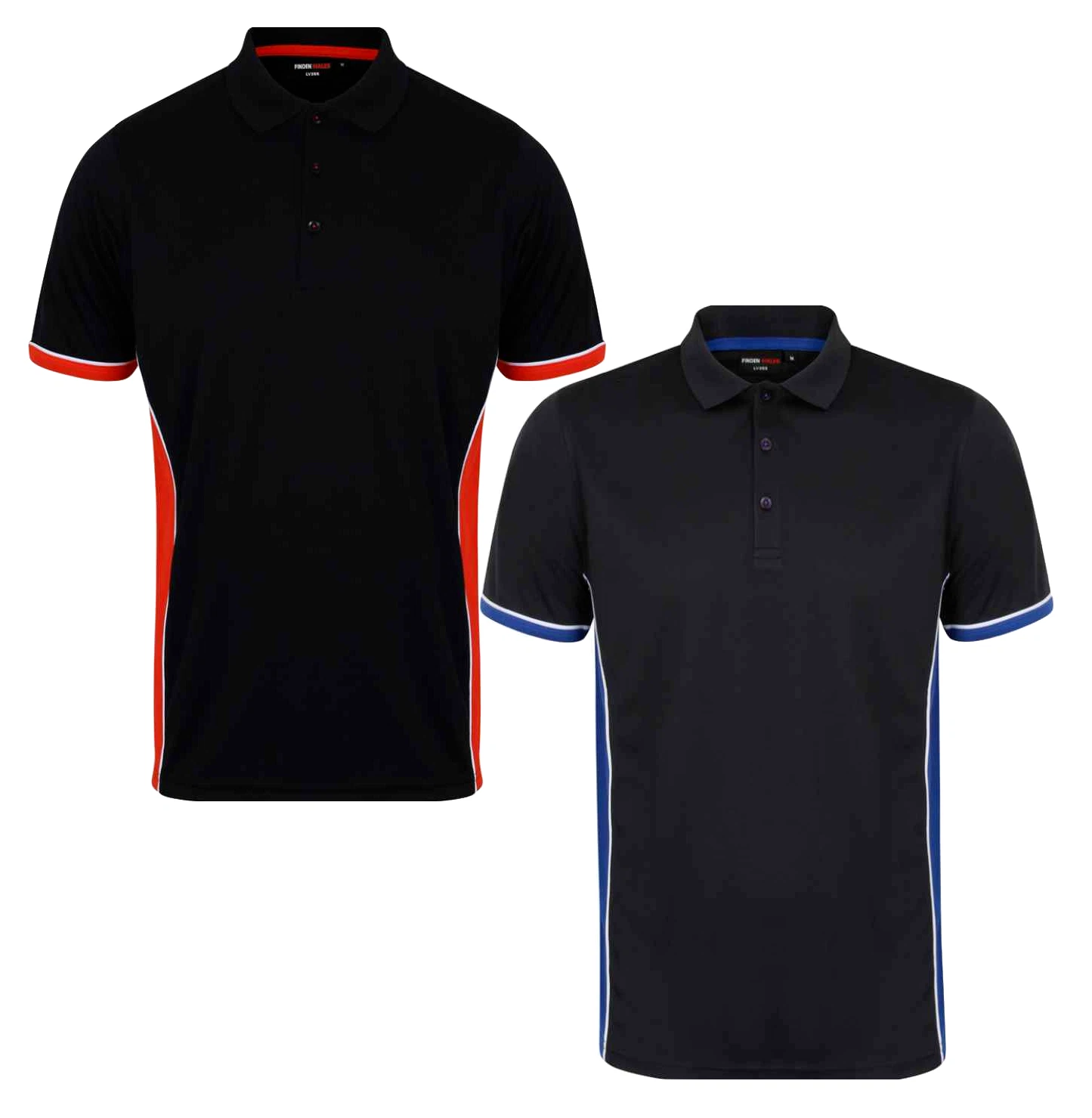 Contrast Panel Wicking Polo Finden & Hales Short Sleeve Polyester Shirt
Opens in a new window or tab