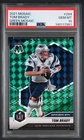 2021 Mosaic Football Tom Brady Green Parallel SP #284 PSA 10