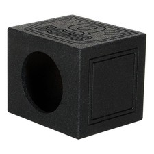 Qpower Single 10 Sealed Woofer Box withh Bed Liner Spray QBOMB10SSINGLE