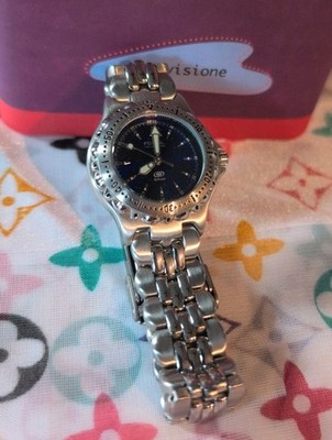 Fossil blue ladies blue ombre stainless steel sport watch NEW BATTERY Fossil Blue Womens Watch 29mm Blue Dial Stainless Date New  main image 4