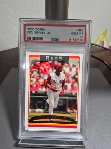 2006 TOPPS #387 KEN GRIFFEY JR. PSA 10
