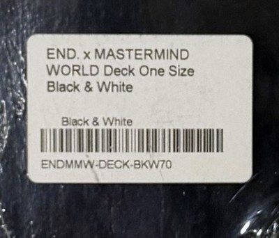 Vans x Mastermind World Presented By END Skateboard Deck Skull