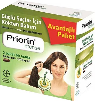 Priorin Intense Biotin Hair EXP:06/2026