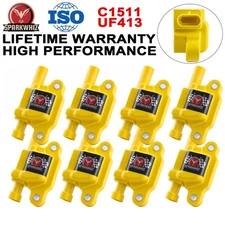 8 Sparkwhiz Ignition Coil Pack For GMC Cadillac Chevy Buick V8 5.3L/6.0L/6.2L