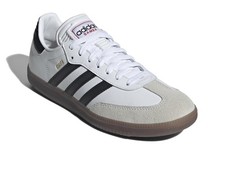 Adidas Samba Unisex Indoor Soccer Sneakers White Black Red Men 8 Women 9 New