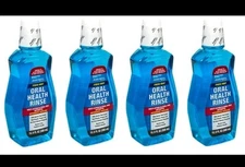 LOT 4 Oral Health Rinse, Fresh Mint 16.9 oz ( 500 ml ) Each = 2000 ml NEW SEALED