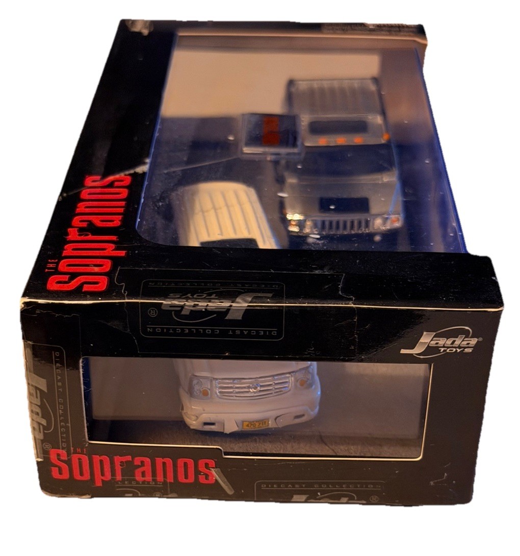 The Sopranos X Jada Diecast Set - Tony's Escalade & Christopher's