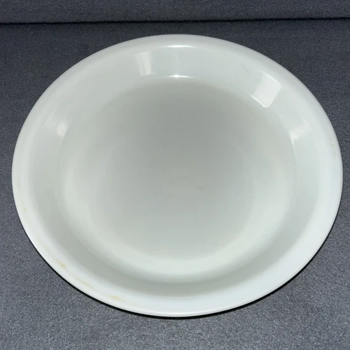 Vintage PYREX 9" White Milk Glass Pie Pan #209 Baking Dish Plate