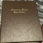 1986-2021 American Eagle Silver Total 36 Coins Set in Dansco Album New/Unc