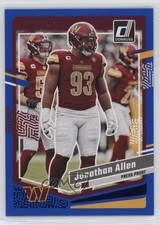 2023 Panini Donruss Press Proof Blue Jonathan Allen #298 0y59